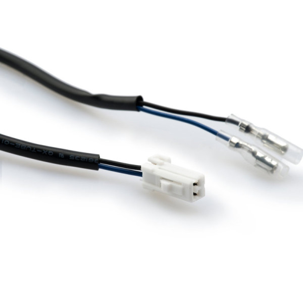 Puig Number Plate Wiring Extension Kit Type 6 180mm Black